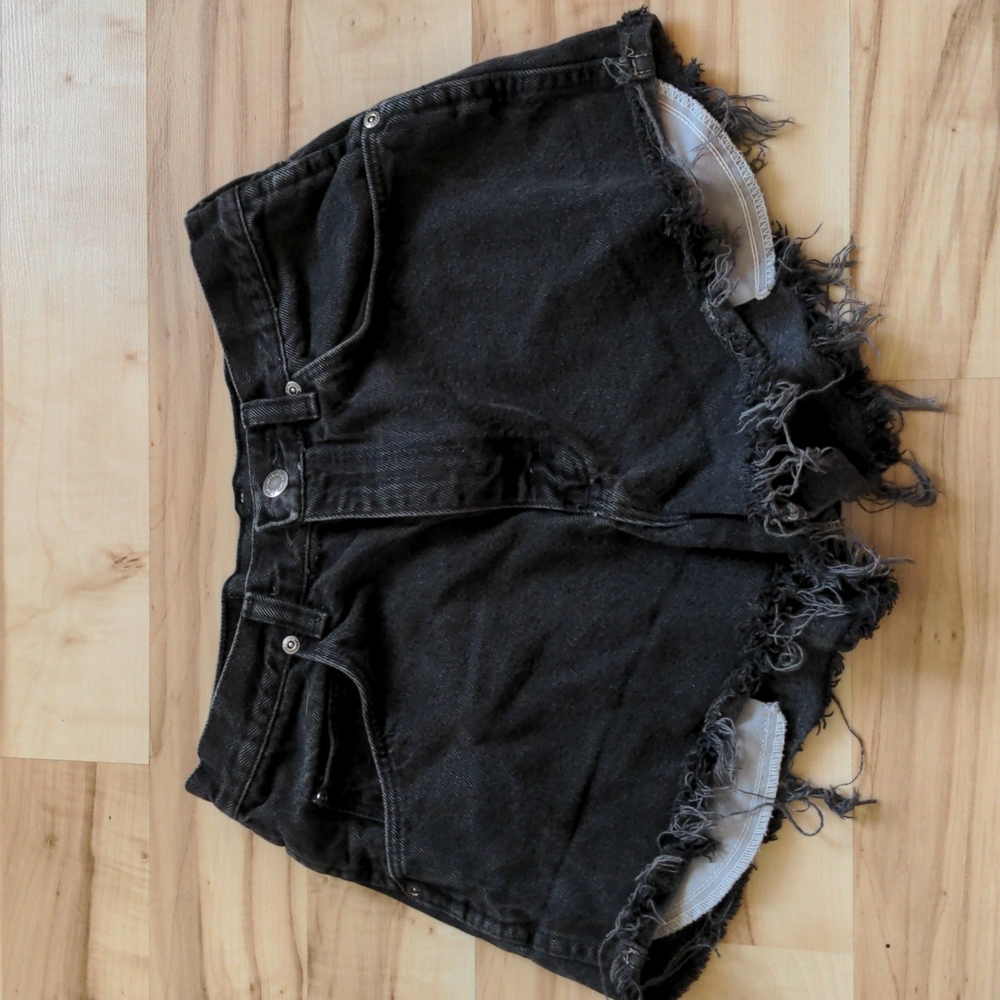High Waisted Wrangler Cut Offs